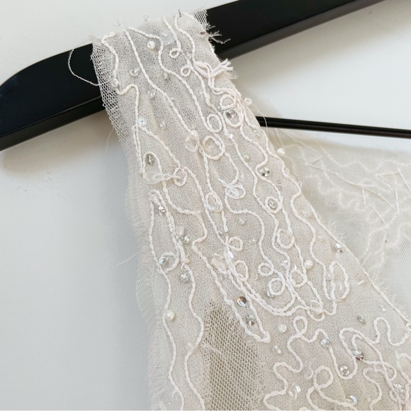 Vintage 90s Newport News Sheer Slip Dress - Picture 4 of 16